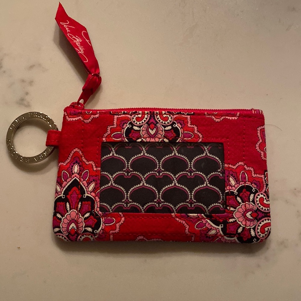 Vera Bradley Frankly Scarlett ID Pouch
